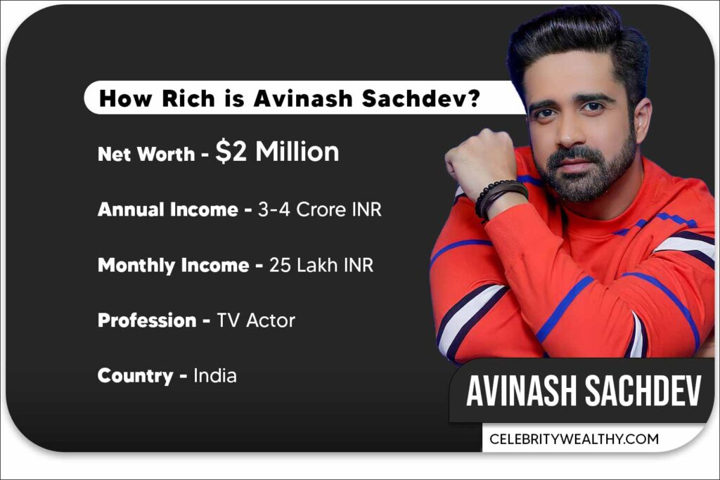 Avinash Sachdev Net Worth and Income