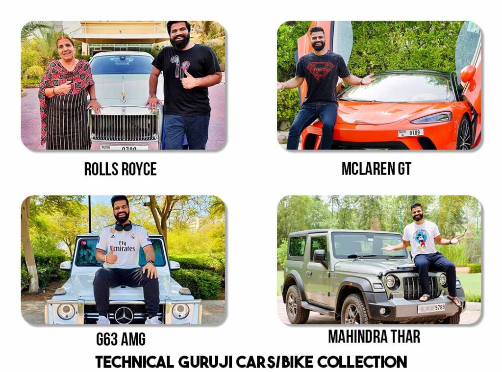 Technical Guruji Car Collection