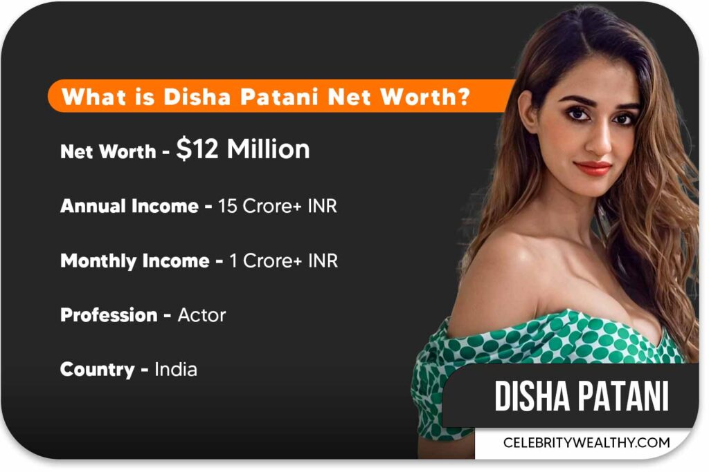 Disha Patani Net Worth and Income