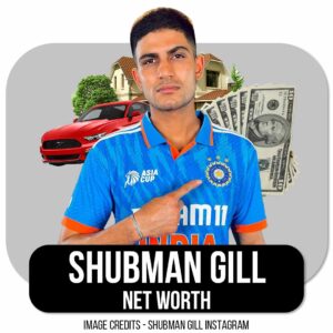 Shubman Gill Net Worth